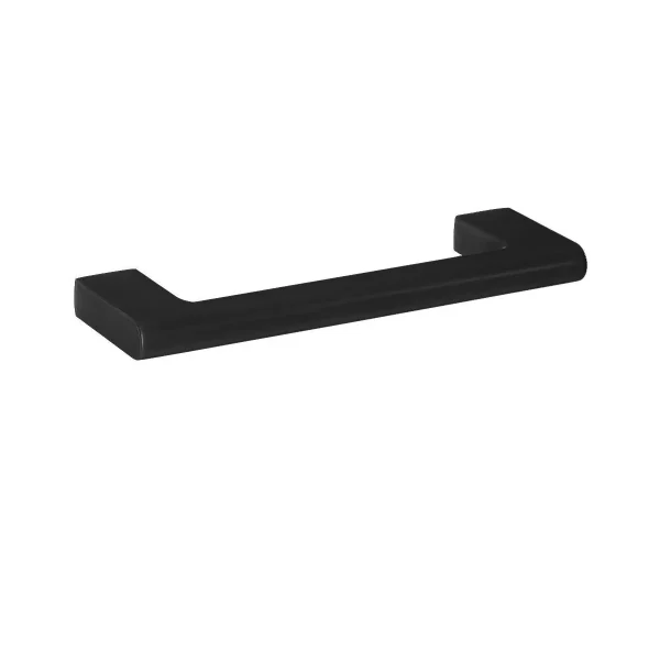 Home Hardware 10pk 4" Vail Pull in Matte Black: Zinc Cabinet Handles & Drawer Pulls, Lifetime Warranty